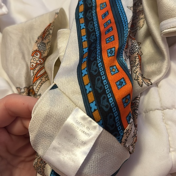 Fashion Nova Never Enough Of You Top - Champagne Silk Scarf Top Size S/M - Picture 8 of 9